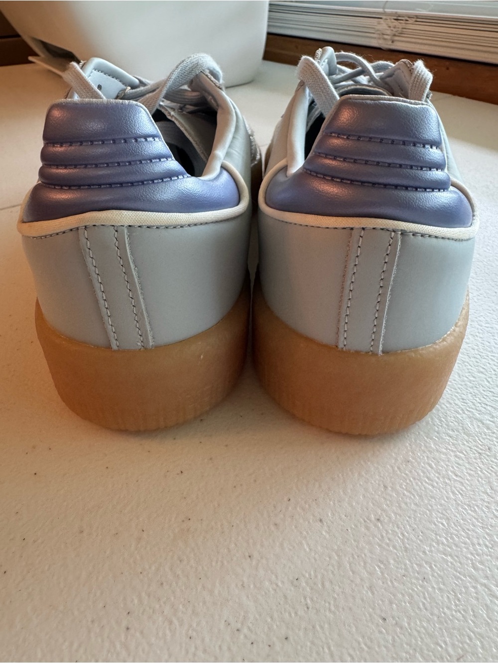 Womens adidas Sambae Athletic Shoe-Halo Blue Spark Metallic, Size 9.5W. New. - Picture 4 of 7